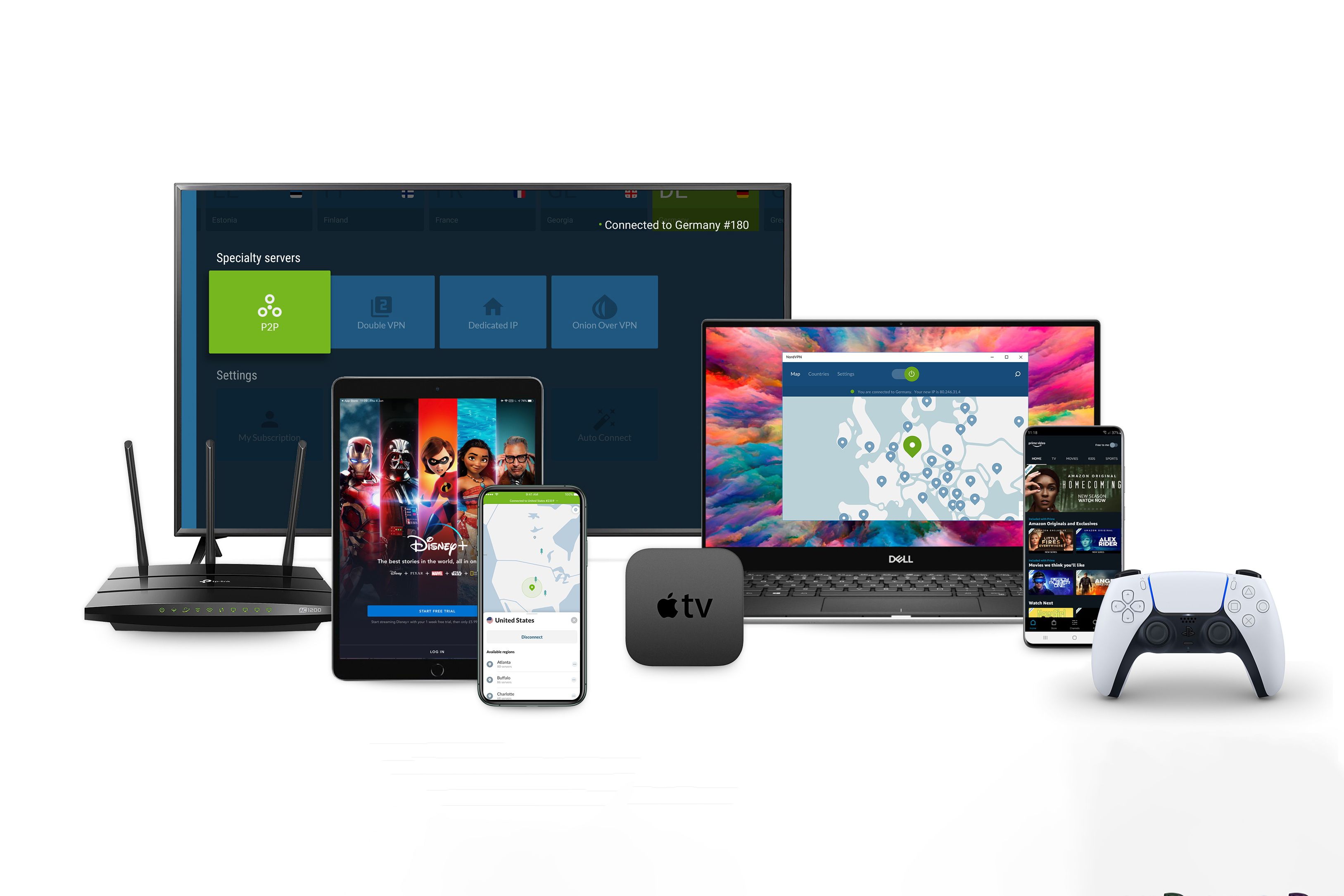 NordVPN hero banner